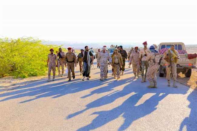 لقطع طريق المهربين والعناصر التخريبية.. إنشاء موقع عسكري بعقبة حروبه بهضبة حضرموت