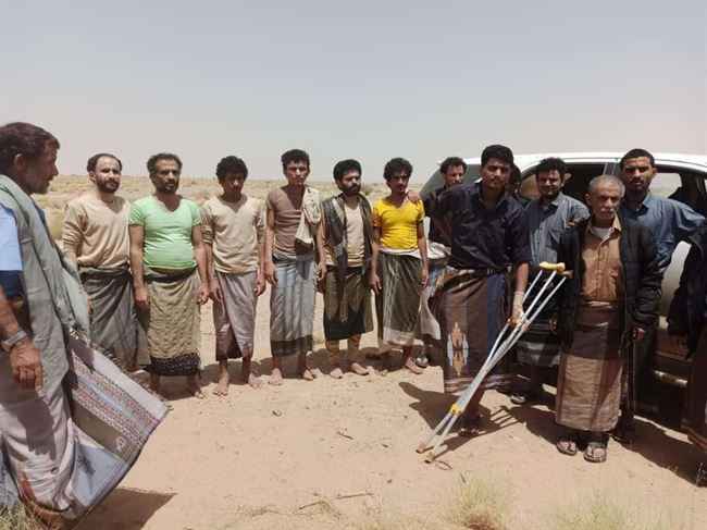 تنفيذ صفقة أسرى جديدة بنظام السوق السوداء بين الاخوان والحوثي في مأرب.. 14 محرر