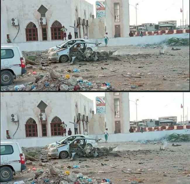 انفجار سيارة مفخخة يهز مدينة المكلا بعد ساعات من زيارة السفير الأمريكي وتأكيده أنها أكثر مناطق اليمن استقرار