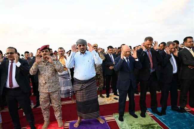 تفاصيل وصور توثق ما دار اليوم في قصر المعاشيق