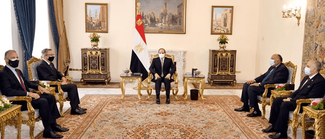 السيسي للمبعوث الأميركي: سد النهضة قضية وجودية لمصر ولن نقبل الإضرار بمصالحنا المائية