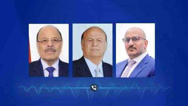 طارق صالح يجري اتصال مع عبدربه منصور وعلي محسن .. وهذا ما تضمنه