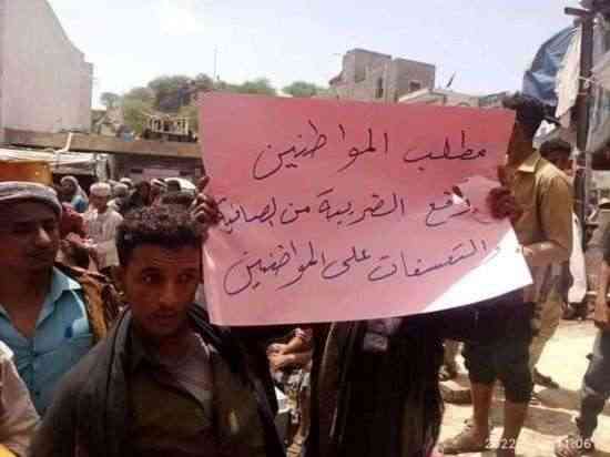 ثورة غضب على الإخوان في الشمايتين بتعز