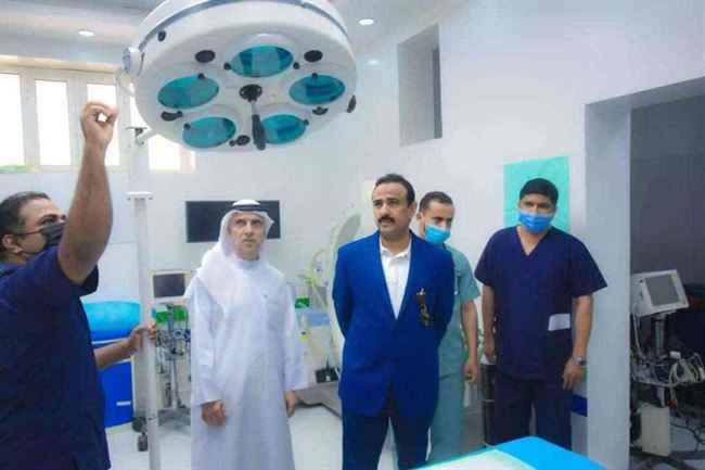 إنجاز إماراتي جديد في شبوة .. افتتاح المرحلة الأولى من هيئة مستشفى شبوة العام