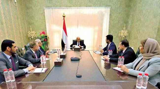 إعداد مسودة قواعد عمل مجلس القيادة الرئاسي والهيئات التابعة له