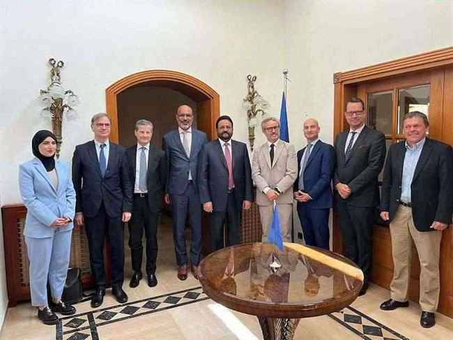 نائب الرئاسي لسفراء الاتحاد الأوروبي : قدمنا تنازلات ننتظر موقف حازم منكم .. أكدوا دعهمهم للمجلس