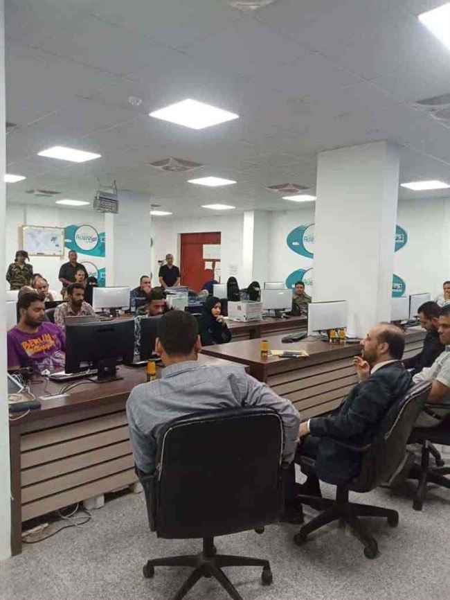 توجيهات عليا لرفع كفاءة خدمة عدن نت وتجهيز مكاتب رسمية للشركة بعدن