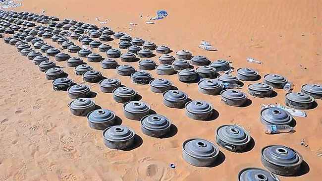 أكثر من ألف لغم حوثي نزعه مسام السعودي في أول أسبوع من مايو