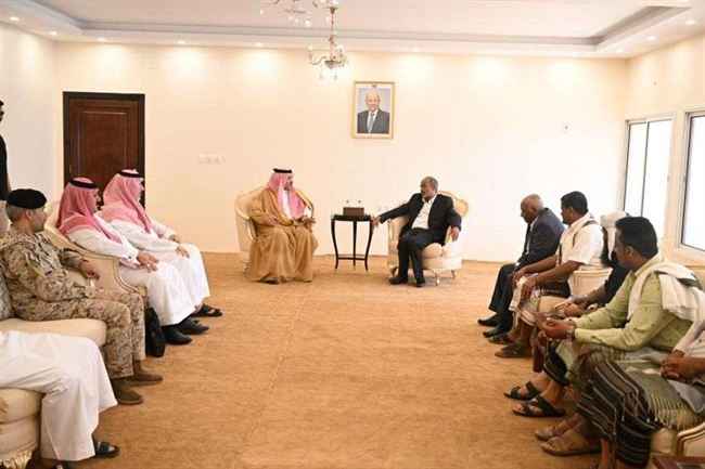 الصبيحي ورجب في لقاء مع السفير السعودي.. تفاصيل