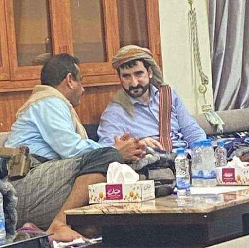 رئيس شبوة يستقبل محافظ صنعاء الشيخ شريف