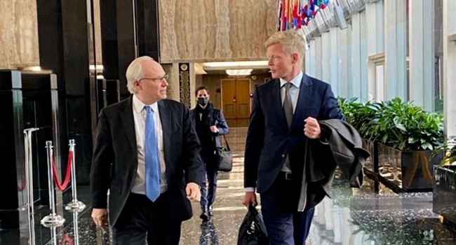 المبعوث الأممي يختتم جولته بواشنطن ويكشف عن موقف الأمريكان توقف واستمرار حرب اليمن