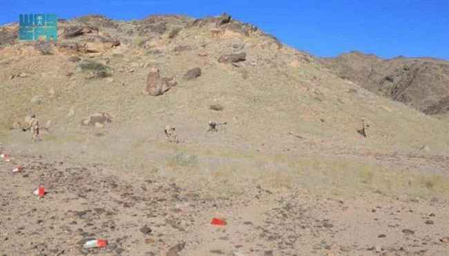 أكثر من ألف لغم حوثي نزعه مسام في اسبوع فقط