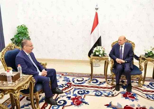 الرئيس العليمي يستمع فرص الشراكة مع القطاع الخاص الألماني في الطاقة وإعادة الإعمار والتعليم