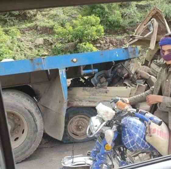 صورة .. حادث مروري مروع في إب