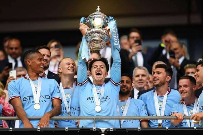 مانشستر سيتي يتوج بكأس الاتحاد الإنجليزي للمرة السابعة في تاريخه
