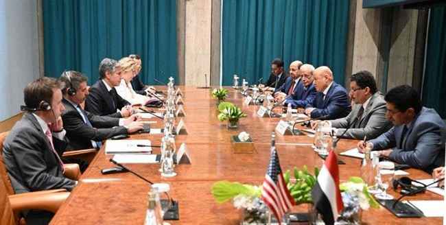 العليمي: المجلس قدمنا مبادرات والمطلوب من المجتمع الدولي إيقاف تكسب الحوثي من اقتصاد الحرب