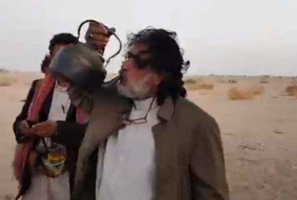 بالفيديو .. شاهد ماذا يفعل محافظ الجوف الإخواني امين العكيمي داخل فلته في تركيا