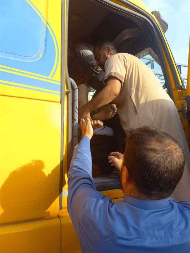 العثور على جثة سوري متوفي داخل شاحنة في المهرة