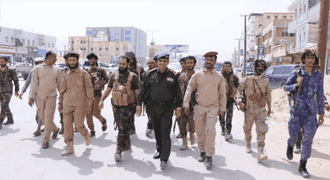 أمن شبوة خط أحمر .. لاول مره أنتشار أمني وعسكري داخل عتق بقيادة العمالقة ودفاع شبوة