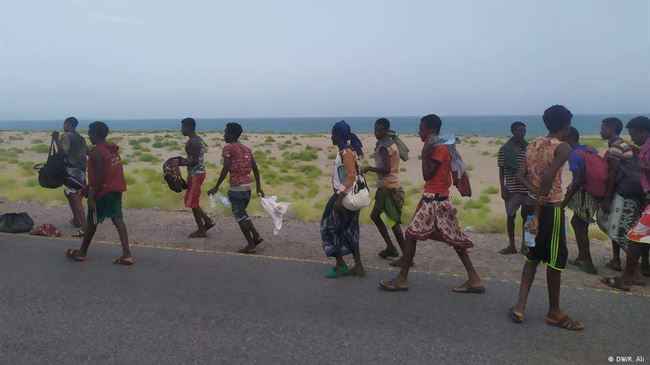 ارتفاع عدد المهاجرين الأفارقة في اليمن 3 أضعاف