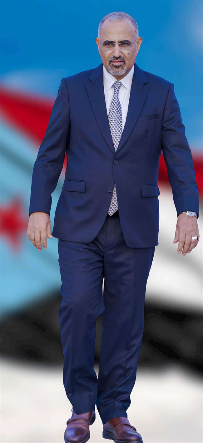 عيدروس الزبيدي يعود إلى عدن