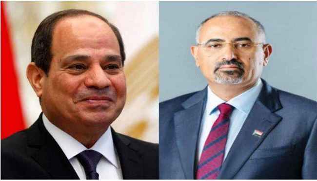 الزُبيدي يرسل برقية للرئيس المصري: ثورة 23 يوليو محطة فارقة