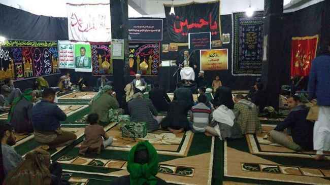 طقوس إيرانية على أرض يمنية.. شاهد ماذا أقام الحوثيين في الجوف