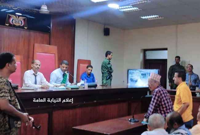 صدام حسين يحضر الجلسة الـ6 من محاكمة قاتل الطفلة حنين في عدن