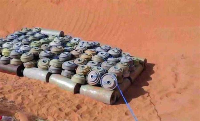 خلال أسبوع.. نزع 1157 لغم حوثي في اليمن