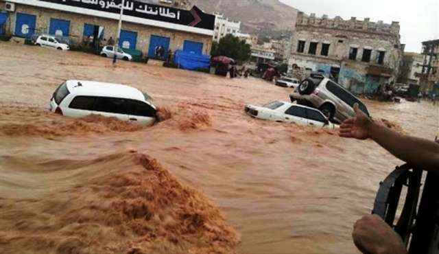اليمن يفقد 77 شخصا جراء السيول
