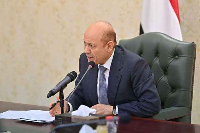 تصريحات هامة من رئيس المجلس الرئاسي بشأن توحيد القوات المسلحة واسعار الصرف وعدم الإساءة للتحالف