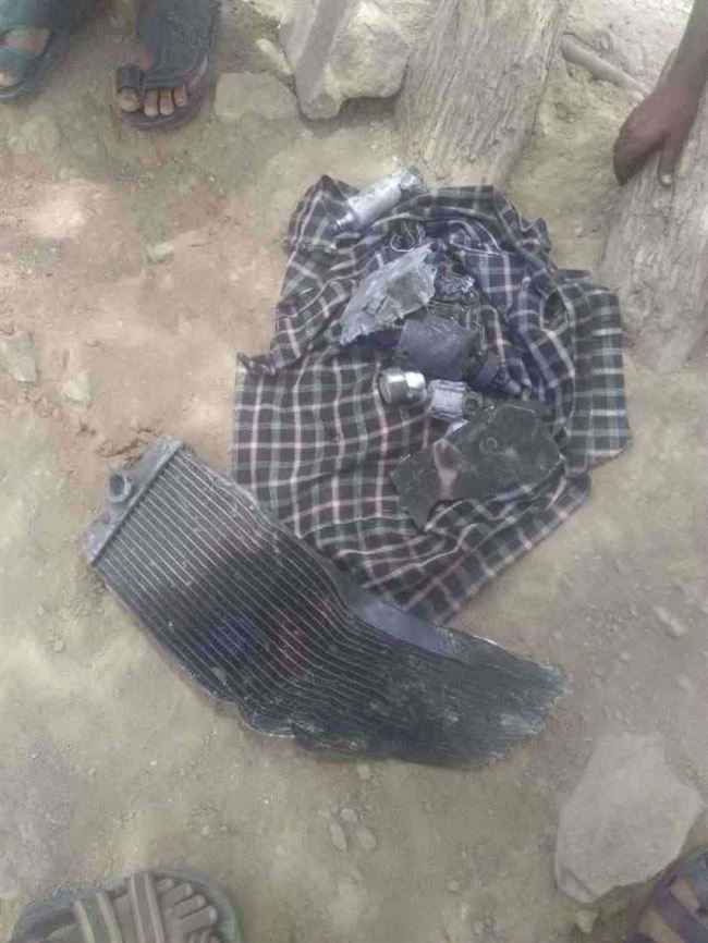 إسقاط طائرة حوثية في سماء الوزاعية بتعز