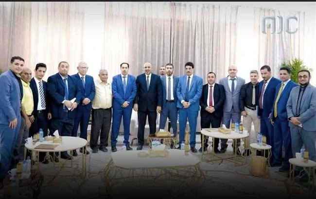نايف البكري مع الزبيدي لاول مره .. وينشر تعليق مفاجئ