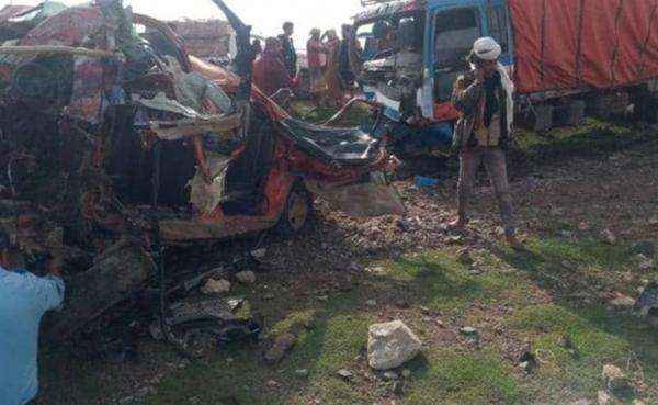 حادث مروري مروع في ذمار