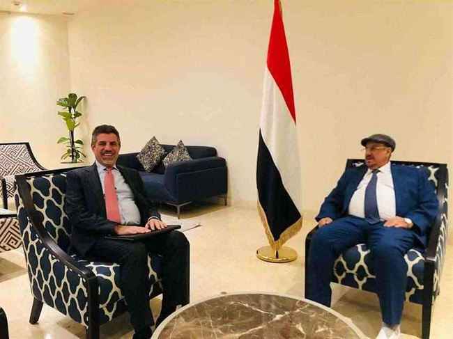 البركاني يلتقي سفير أمريكا لدى اليمن ويكشف له أبشع ممارسات الحوثي