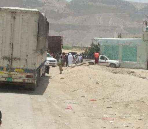 إغتيال شخص داخل مقهى بوادي حضرموت والمنفذ يلوذ بالفرار.. صورة مسرح الجريمة