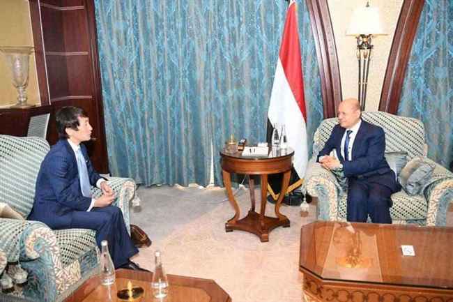 اليابان تعرض مشروعاتها على لرئيس العليمي