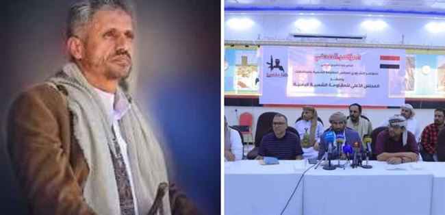 أحزاب الجوف تصفع حمود المخلافي وتركل مجلس قطر بعيداً عن المحافظة