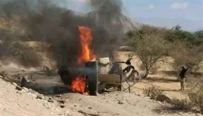 عملية إرهابية جديدة في أبين تستهدف طقم عسكري بانفجار هز مودية.. حصيلة وتفاصيل
