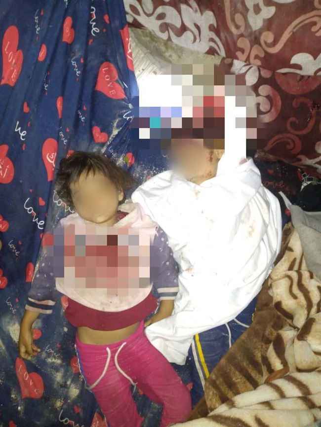 شاهد.. امرأة تقتل ابنتيها بوحشية شمال صنعاء قبل انتحارها