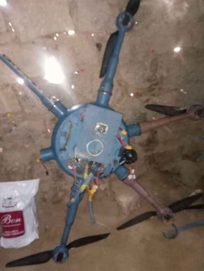 إسقاط طائرة حوثية قاتلة تحمل هذا الاسم بحيس
