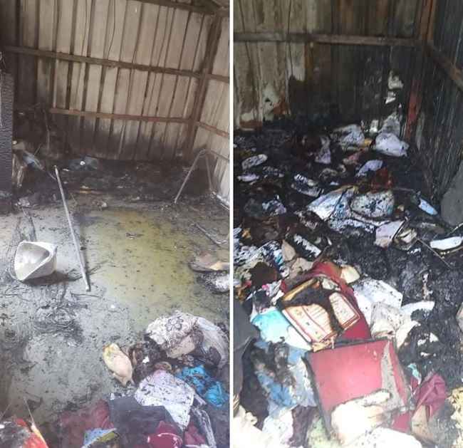 حريق يلتهم رضيع في مأرب أثناء انشغال والدته في تعليم النازحين