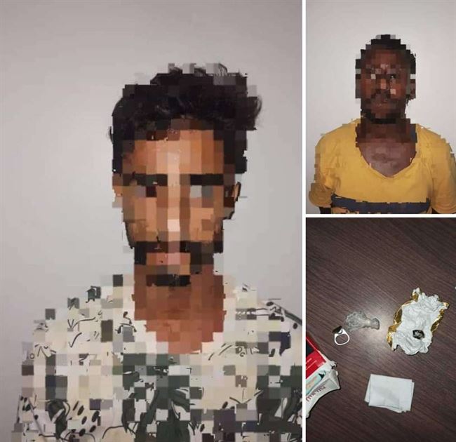 تفاصيل عملية ضبط شخصين أثناء تعاطيهم المخدرات في فندق بالغيضة