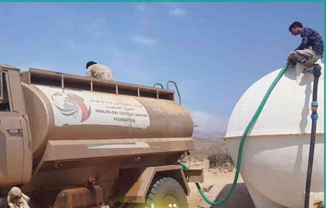 الإمارات تروي وتضيء سقطرى