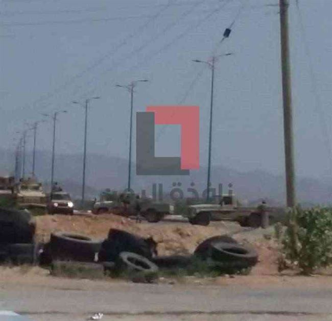 توتر الأوضاع مجدداً في شبوة ..  مسلحون يعترضون موكباً للتحالف العربي بتوجيهات إخوانية
