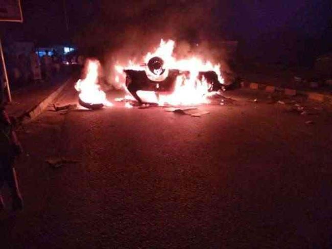 عناصر الإخوان تطلق الرصاص على محتجين في تريم وتعتقل أشخاص بحضرموت