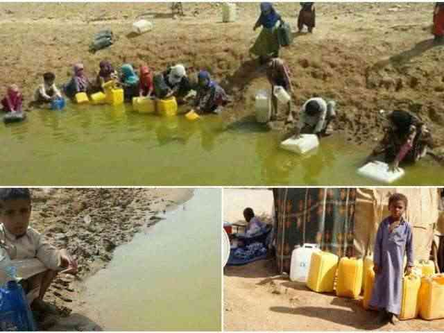 صدمة .. 18 مليون يمني لا يحصلون على مياه صالحة للشرب