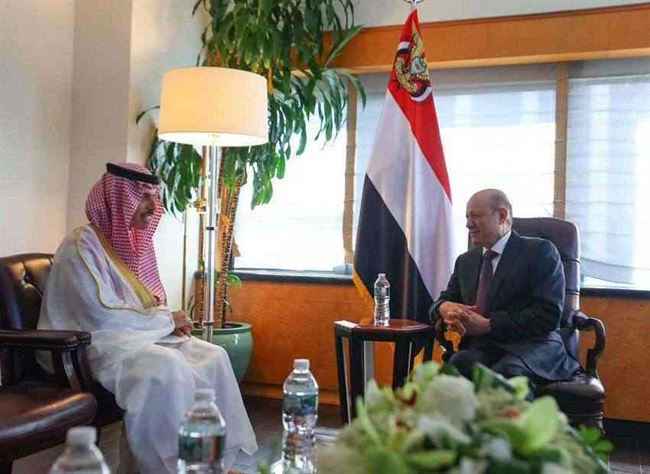 لقاء هام جمع الرئيس العليمي مع السعودية