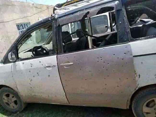 انفجار عبوة ناسفة في حافلة ركاب في تعز.. وسقوط قتلى وجرحى.. صور