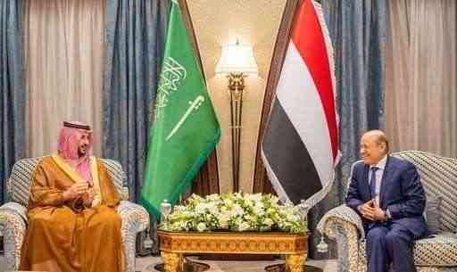 وزير الدفاع السعودي خالد بن سلمان يعلن دعم المملكة للمجلس الرئاسي ومبادراته نحو السلام
